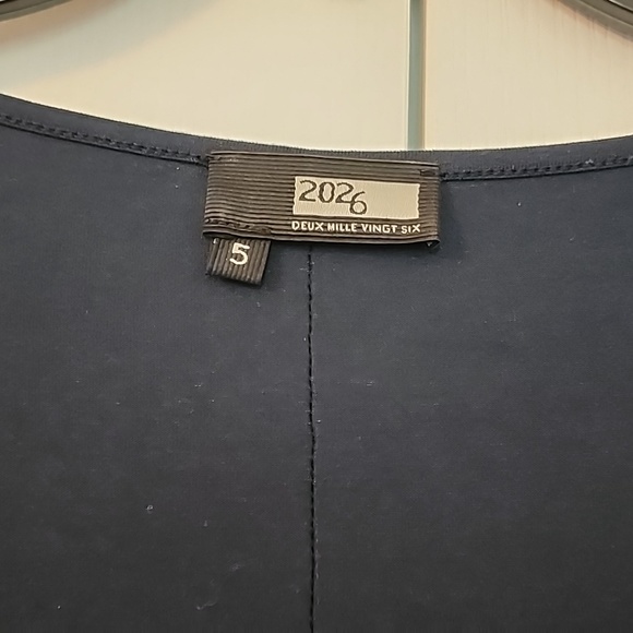 Dress with front tie detail ,made in France - Picture 3 of 6